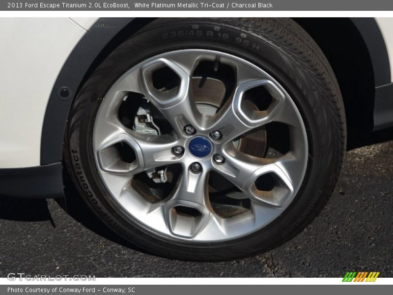  2013 Escape Titanium 2.0L EcoBoost Wheel