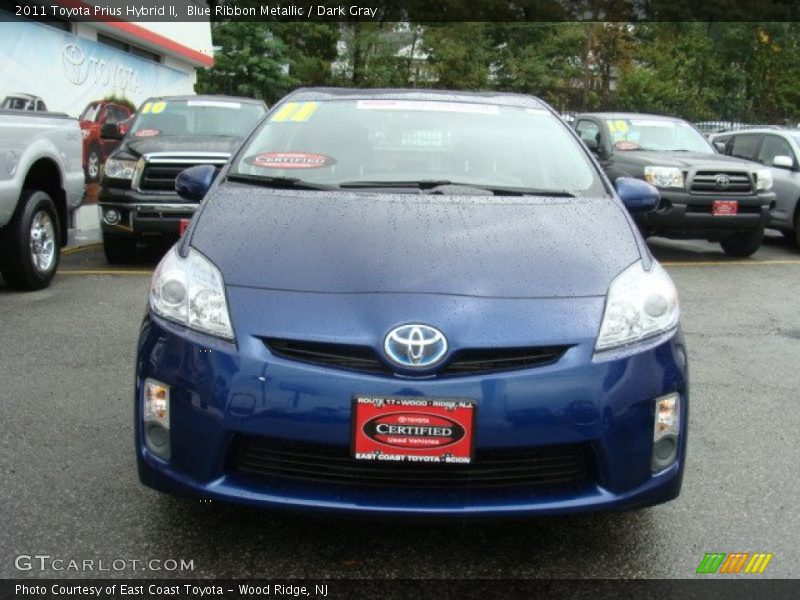Blue Ribbon Metallic / Dark Gray 2011 Toyota Prius Hybrid II