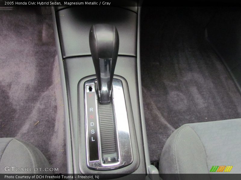 Magnesium Metallic / Gray 2005 Honda Civic Hybrid Sedan