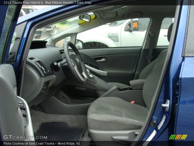 Blue Ribbon Metallic / Dark Gray 2011 Toyota Prius Hybrid II