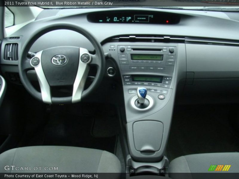 Blue Ribbon Metallic / Dark Gray 2011 Toyota Prius Hybrid II