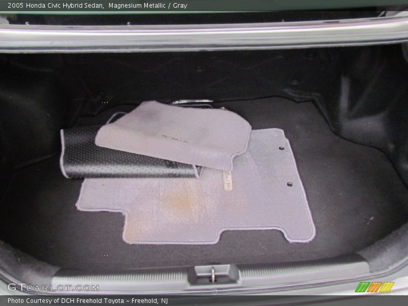 Magnesium Metallic / Gray 2005 Honda Civic Hybrid Sedan