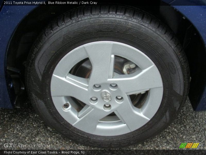 Blue Ribbon Metallic / Dark Gray 2011 Toyota Prius Hybrid II