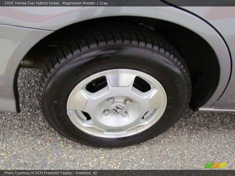 Magnesium Metallic / Gray 2005 Honda Civic Hybrid Sedan