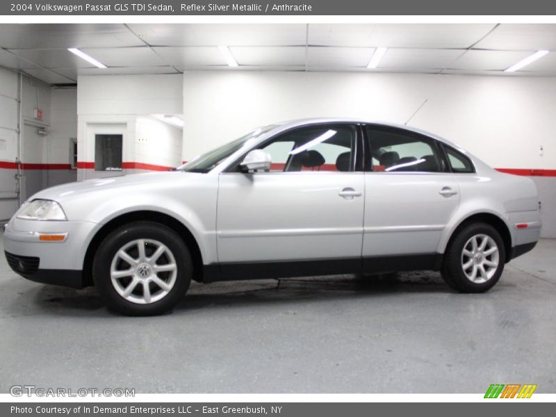 Reflex Silver Metallic / Anthracite 2004 Volkswagen Passat GLS TDI Sedan