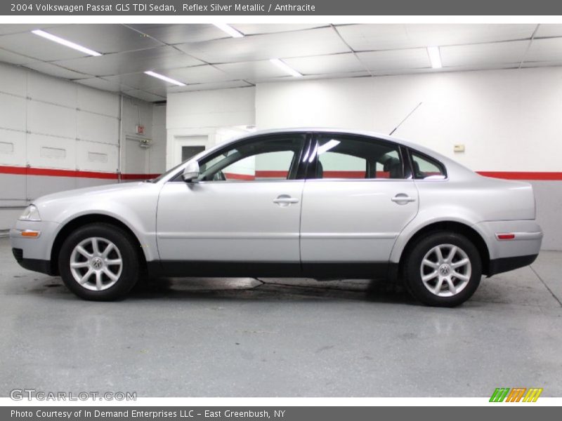 Reflex Silver Metallic / Anthracite 2004 Volkswagen Passat GLS TDI Sedan