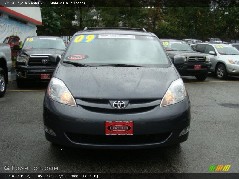 Slate Metallic / Stone 2009 Toyota Sienna XLE
