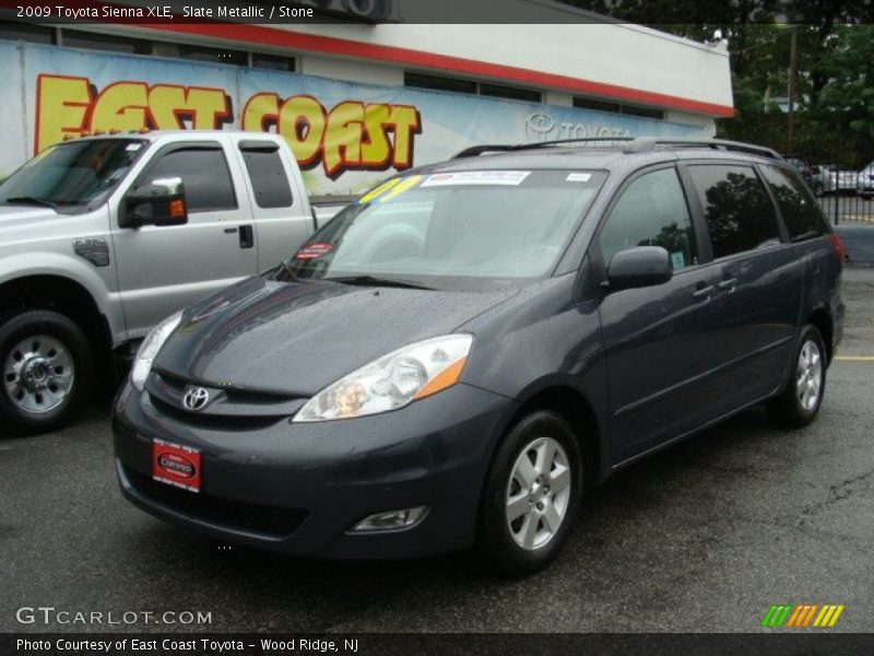 Slate Metallic / Stone 2009 Toyota Sienna XLE