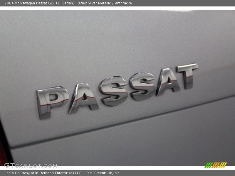 Reflex Silver Metallic / Anthracite 2004 Volkswagen Passat GLS TDI Sedan
