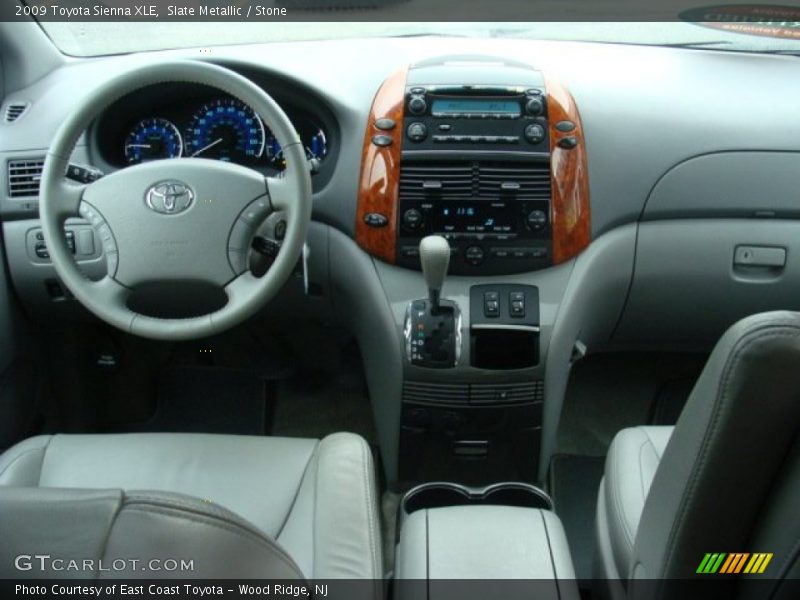 Slate Metallic / Stone 2009 Toyota Sienna XLE