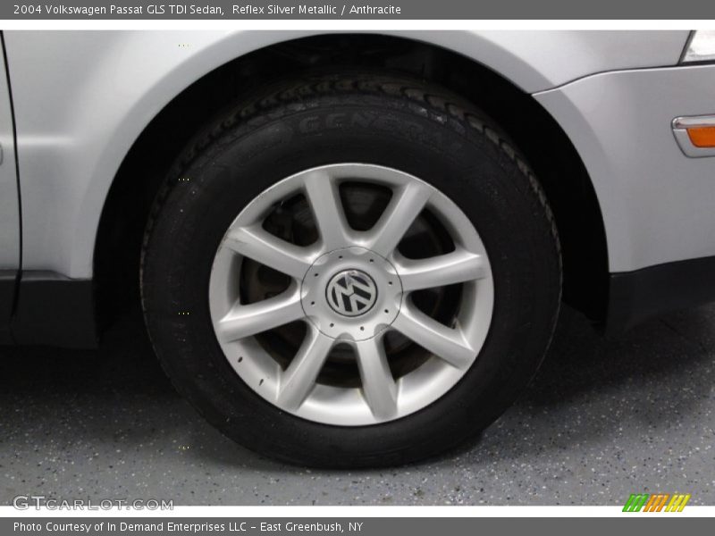 Reflex Silver Metallic / Anthracite 2004 Volkswagen Passat GLS TDI Sedan