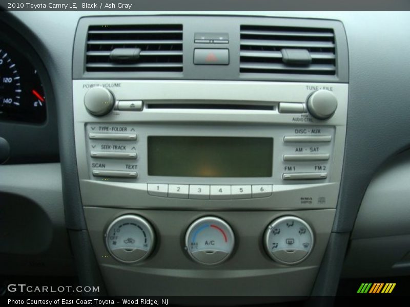 Black / Ash Gray 2010 Toyota Camry LE