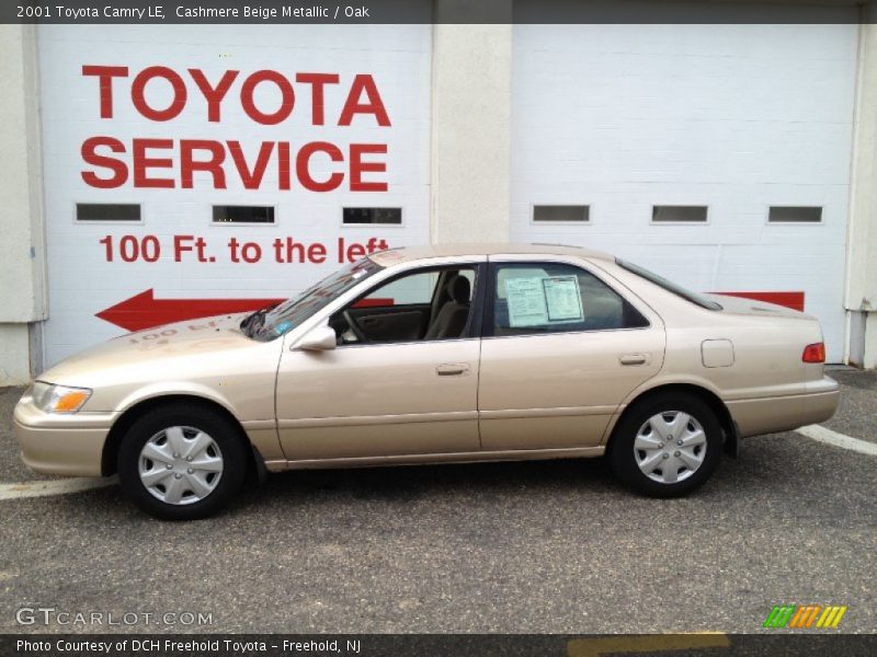 Cashmere Beige Metallic / Oak 2001 Toyota Camry LE