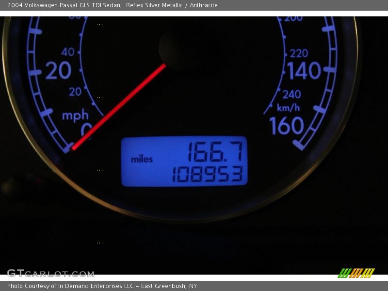 Reflex Silver Metallic / Anthracite 2004 Volkswagen Passat GLS TDI Sedan