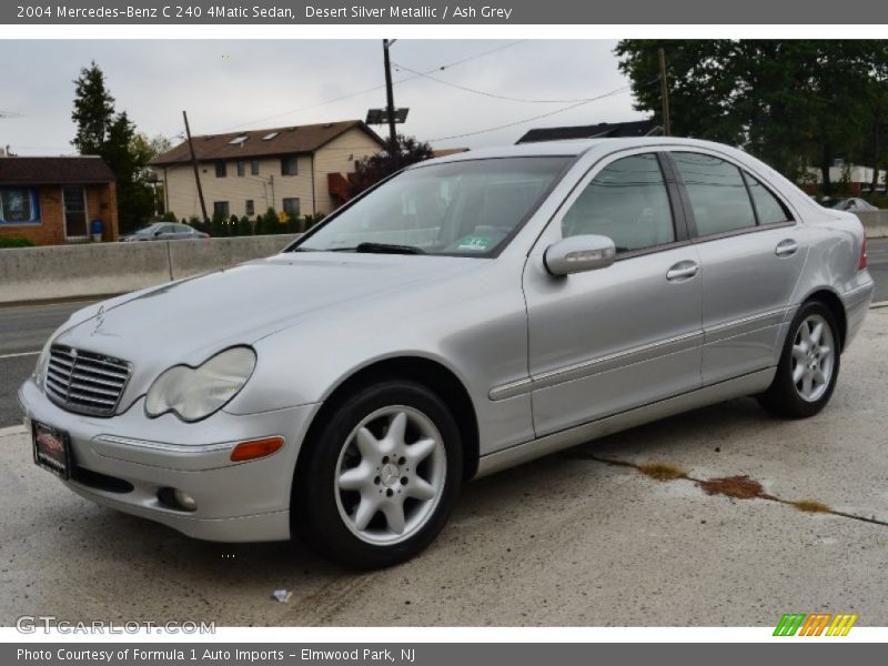 Desert Silver Metallic / Ash Grey 2004 Mercedes-Benz C 240 4Matic Sedan