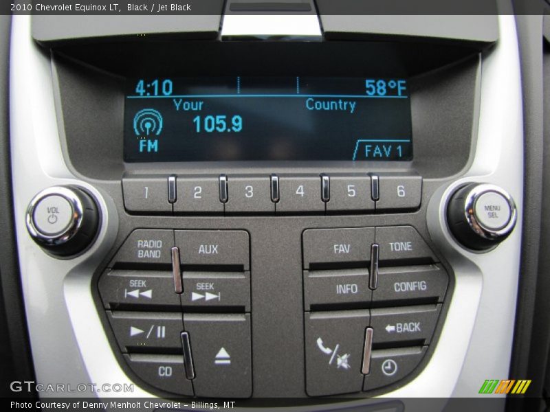Black / Jet Black 2010 Chevrolet Equinox LT