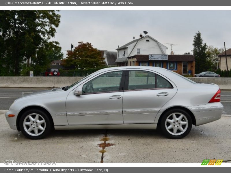 Desert Silver Metallic / Ash Grey 2004 Mercedes-Benz C 240 4Matic Sedan