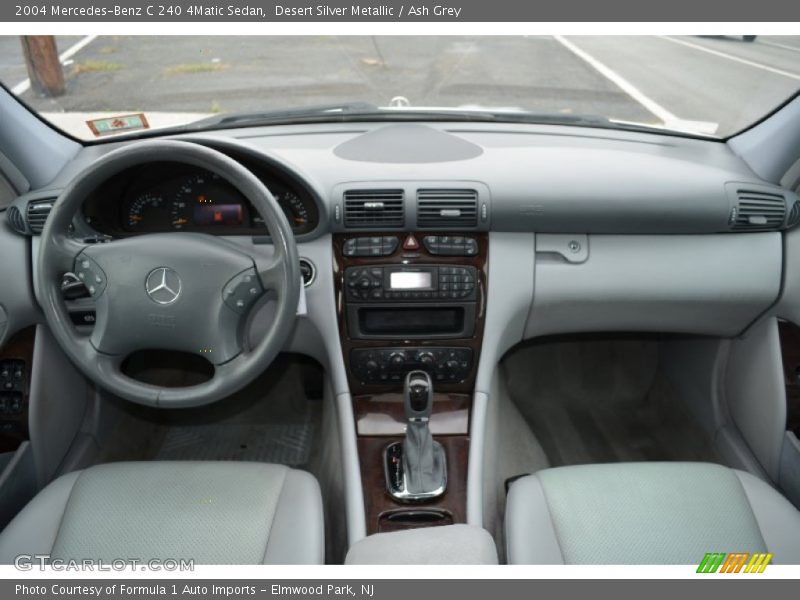 Desert Silver Metallic / Ash Grey 2004 Mercedes-Benz C 240 4Matic Sedan