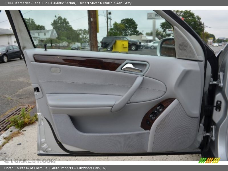 Desert Silver Metallic / Ash Grey 2004 Mercedes-Benz C 240 4Matic Sedan