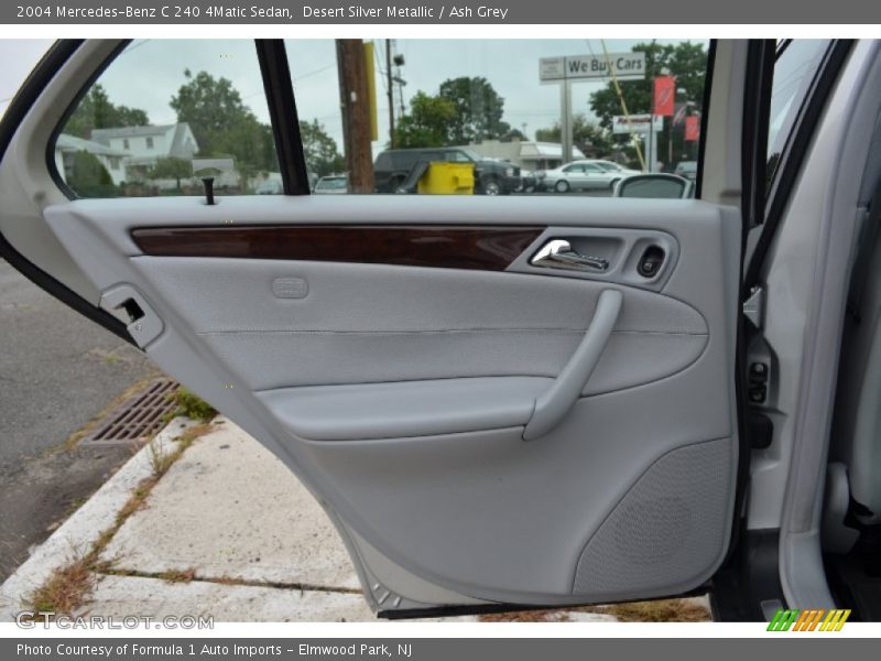 Desert Silver Metallic / Ash Grey 2004 Mercedes-Benz C 240 4Matic Sedan