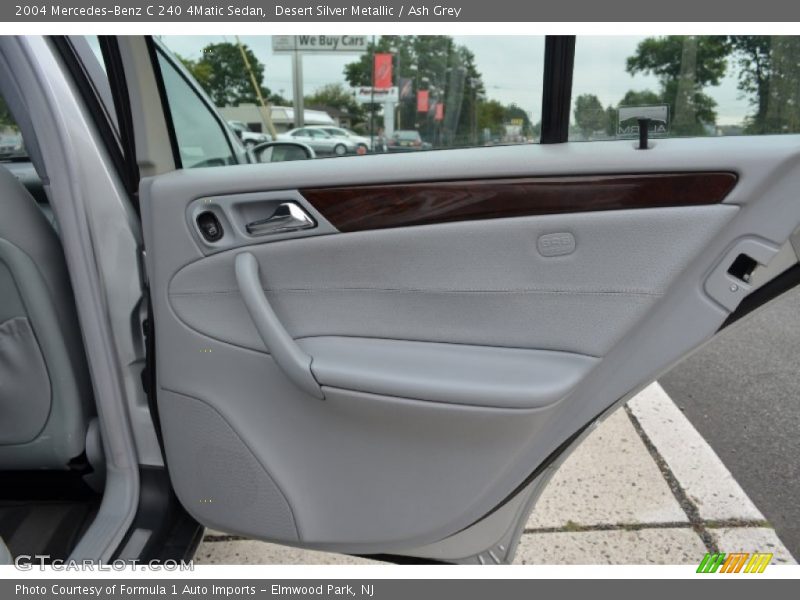 Desert Silver Metallic / Ash Grey 2004 Mercedes-Benz C 240 4Matic Sedan