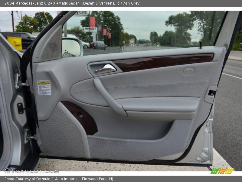 Desert Silver Metallic / Ash Grey 2004 Mercedes-Benz C 240 4Matic Sedan