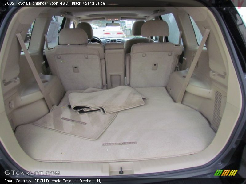 Black / Sand Beige 2009 Toyota Highlander Sport 4WD