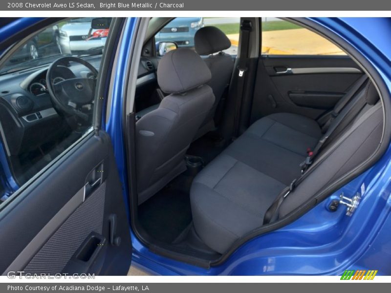 Bright Blue Metallic / Charcoal 2008 Chevrolet Aveo LS Sedan