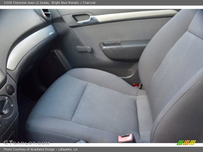 Bright Blue Metallic / Charcoal 2008 Chevrolet Aveo LS Sedan