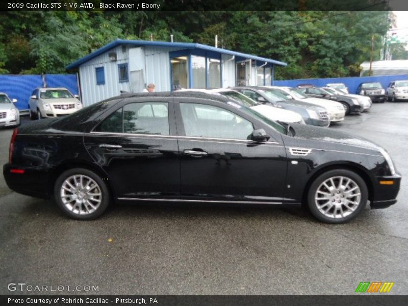 Black Raven / Ebony 2009 Cadillac STS 4 V6 AWD