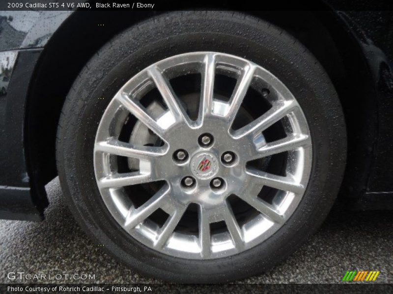 Black Raven / Ebony 2009 Cadillac STS 4 V6 AWD