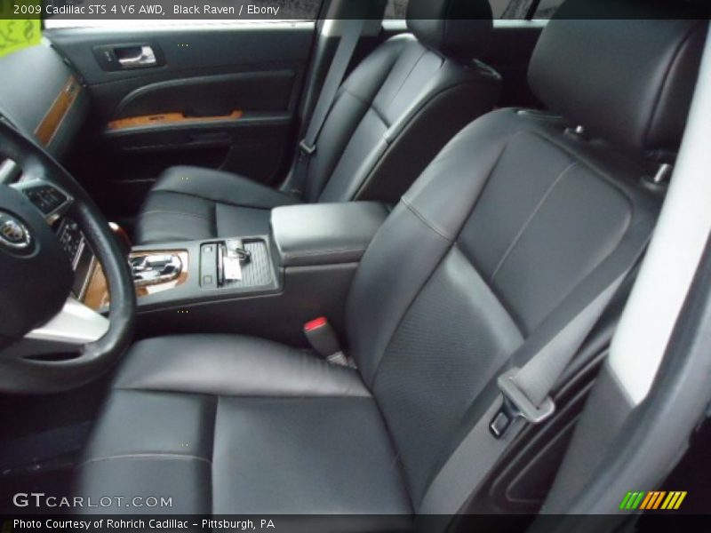 Black Raven / Ebony 2009 Cadillac STS 4 V6 AWD