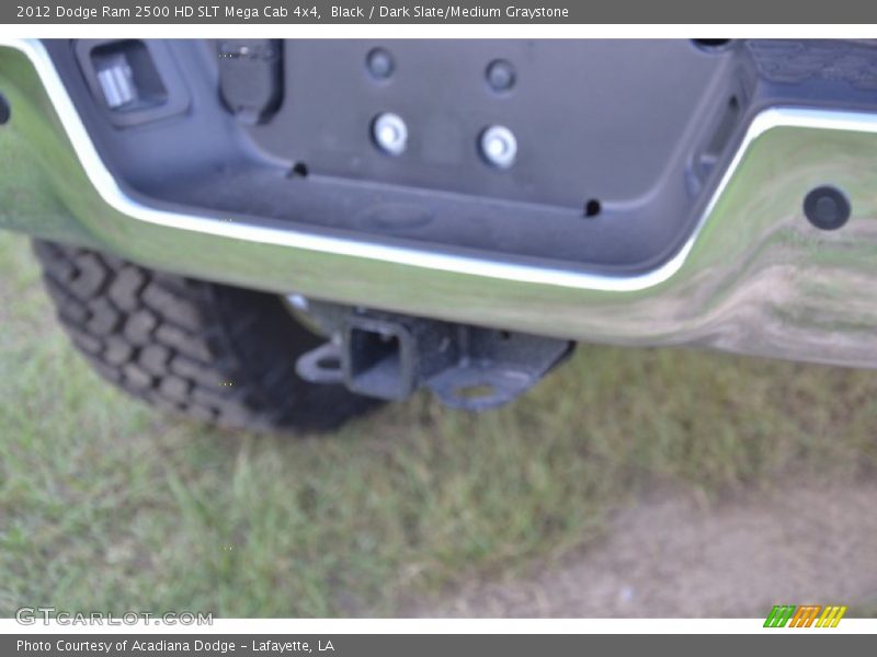 Black / Dark Slate/Medium Graystone 2012 Dodge Ram 2500 HD SLT Mega Cab 4x4