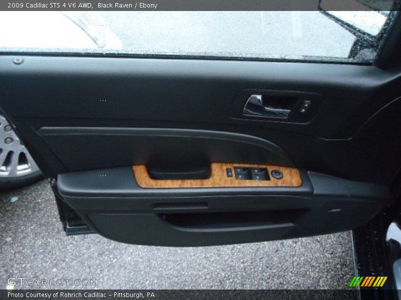 Black Raven / Ebony 2009 Cadillac STS 4 V6 AWD