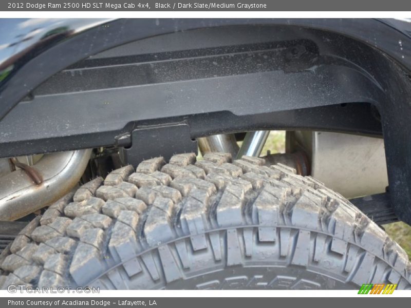 Black / Dark Slate/Medium Graystone 2012 Dodge Ram 2500 HD SLT Mega Cab 4x4