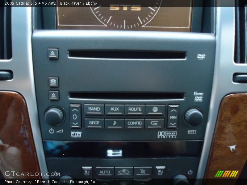 Black Raven / Ebony 2009 Cadillac STS 4 V6 AWD