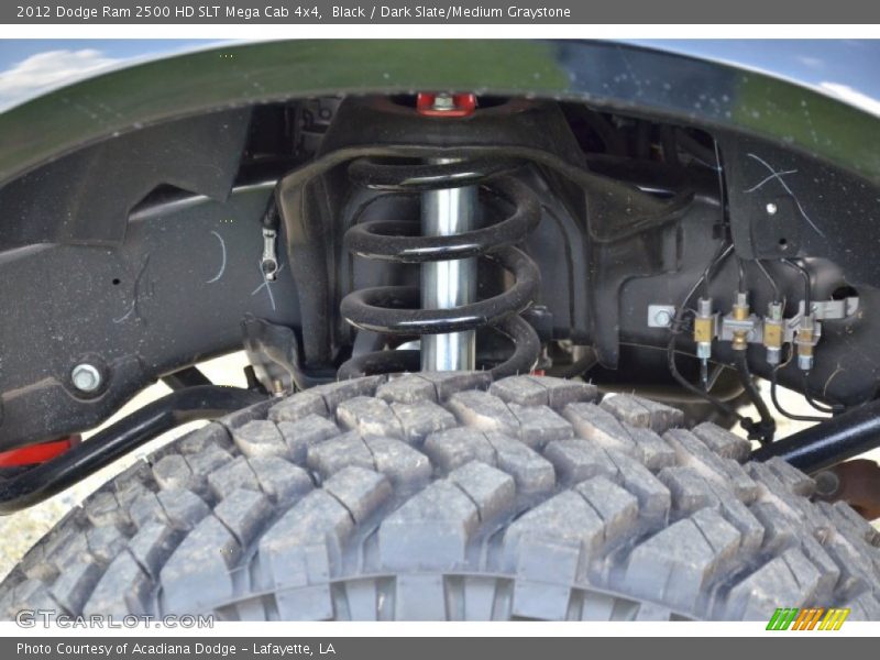 Black / Dark Slate/Medium Graystone 2012 Dodge Ram 2500 HD SLT Mega Cab 4x4