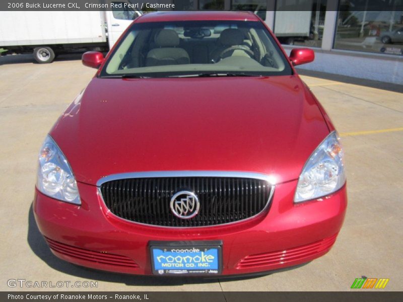 Crimson Red Pearl / Cashmere 2006 Buick Lucerne CXL