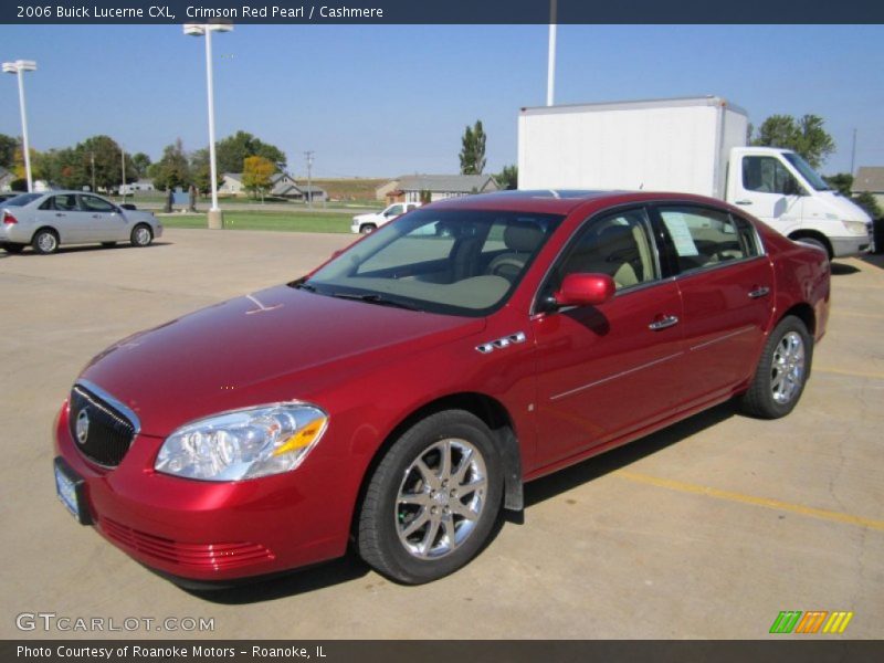 Crimson Red Pearl / Cashmere 2006 Buick Lucerne CXL