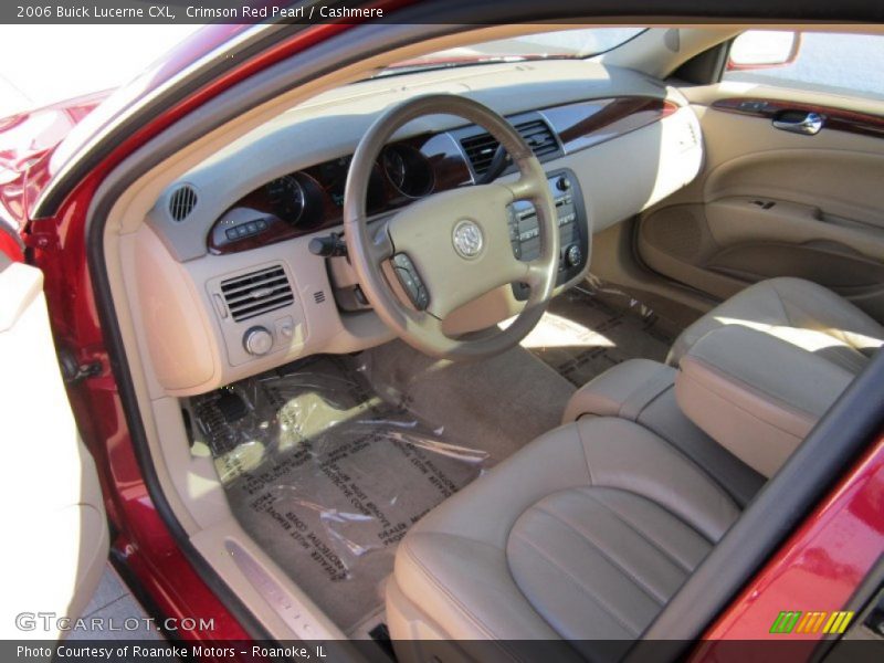 Crimson Red Pearl / Cashmere 2006 Buick Lucerne CXL