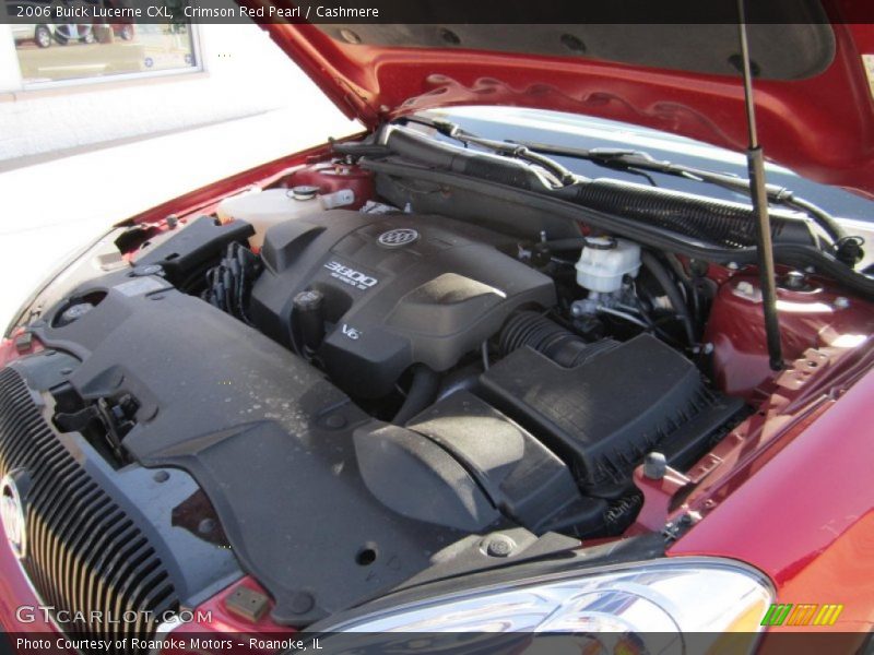 Crimson Red Pearl / Cashmere 2006 Buick Lucerne CXL