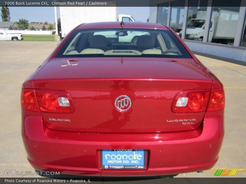 Crimson Red Pearl / Cashmere 2006 Buick Lucerne CXL