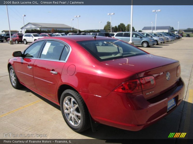 Crimson Red Pearl / Cashmere 2006 Buick Lucerne CXL