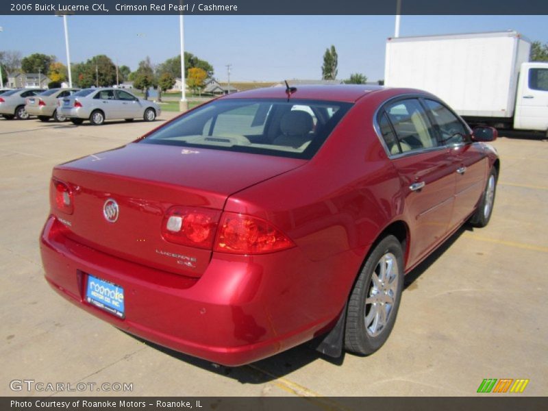 Crimson Red Pearl / Cashmere 2006 Buick Lucerne CXL