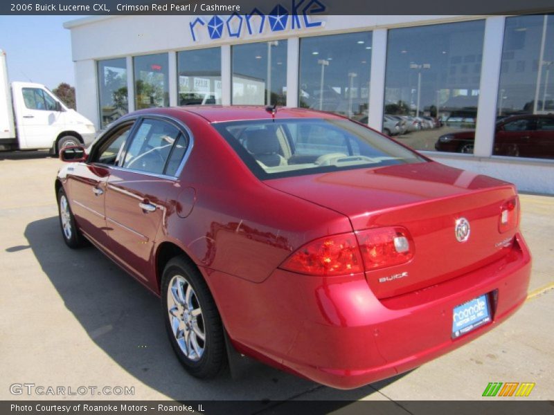 Crimson Red Pearl / Cashmere 2006 Buick Lucerne CXL