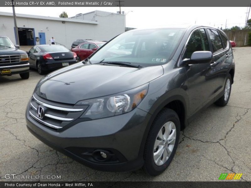 Polished Metal Metallic / Gray 2013 Honda CR-V EX AWD