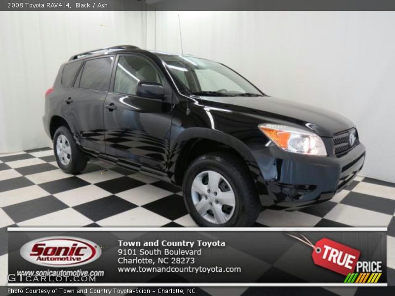 Black / Ash 2008 Toyota RAV4 I4