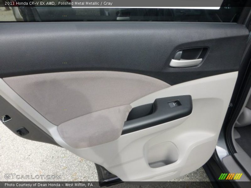 Polished Metal Metallic / Gray 2013 Honda CR-V EX AWD