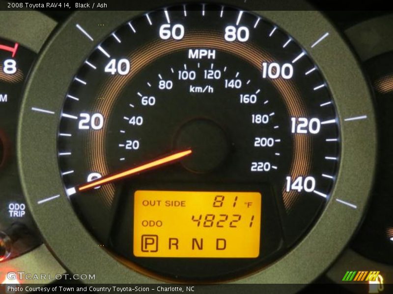 Black / Ash 2008 Toyota RAV4 I4
