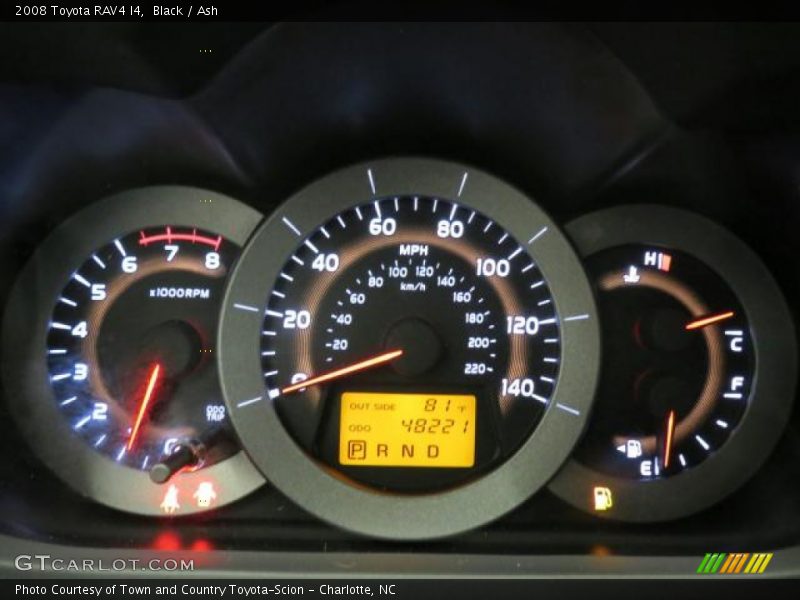 Black / Ash 2008 Toyota RAV4 I4